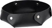 Toyvian Elegant Pu Dice Storage Tray for Table Game Dice Tray for Party Home Storage