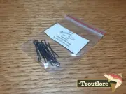 OZZIE NATIVE FLIES TANDEM SALT HOOK SHANKS for 6/0 GAMAKATSU HOOKS - FLY TYING