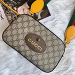 卓梵二手精品 GUCCI GG SUPREME MESSENGER BAG 虎頭包 紅綠背帶 信差包 肩背包 476