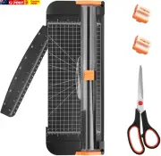 Paper Cutter,A4 Paper Trimmer,Paper Slicer with 2Pcs Replacement Blades and 1 Sc