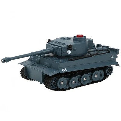 (Blue)Q85 2.4G RC Tank 1/30 Remote Control Tank Toy Children Kid Vehicle WT