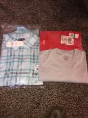 Cabela’s Gray T-Shirt Men’s Large +2 More mixed brands. (7E)