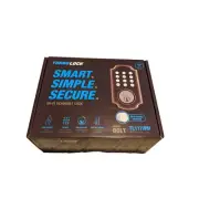 TurboLock TL117WM-OBZ Wi-Fi Smart Deadbolt Door Lock KEYPAD WIFI Bronze New