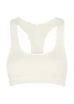 PRISM2 Elated Ribbed Sports bra - Cream ONE SIZE