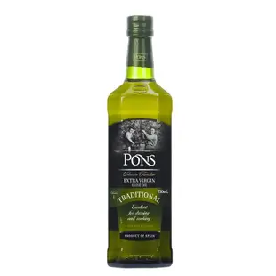 西班牙GRUP PONS  龐世特級冷壓橄欖油 1L/750ML  現貨 蝦皮直送