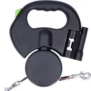 TangleTamer Dual Leash Retractable Dog Lead