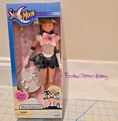 Irwin toy Sailor Jupiter doll deluxe 11.5" 2000 Sailor Moon vintage NRFB