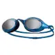 SABLE 黑貂 競速型塑剛玻璃鏡片泳鏡 游泳-清晰防霧防雜光強光 藍