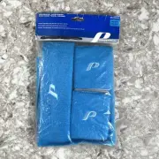 Vtg 05’ Pro Spirit Embroidered Teal Blue Headband Wristband and Hand Towel Combo