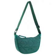 Pierre Cardin Ladies Nylon Crescent Cross-Body Bag Womens Bag - Green