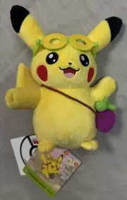 New Pokemon Center Taipei Exclusive 7" Pikachu Plush Tags Attached