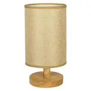 Small Bedside Night Table Lamp For Bedroom Minimalist Nightstand Lamp With Round Shade-Style 2