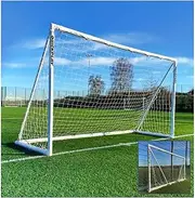 QUICKPLAY Q Fold, Folding Futsal Goal Durable Flexi Joints, Easy to Set Up, Folds Away in 30 Seconds - 3m X 2m