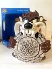 Tasmanian Devil "TAZ" Choco Chomp Cookie Jar RARE Gibson Looney Tunes 2001
