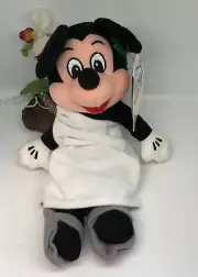Vintage Disney Mickey Mouse 8" Toga Bean Bag Plush Toy Doll - BNWT - Rare