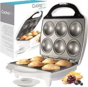 Mini Pie Maker and Quiche Pie Baker Non Stick Cooks 6 Small Pies and Quiches