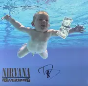 Nirvana Signed Album Dave Grohl Autographed Vinyl Nevermind -Cobain Foo Fighters