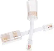 HOMSFOU Extend Cord Life Telephone Cord Detangler Phone Cord Anti-Winding for Rj11 Cable