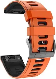 [HASMI] Compatible With Fenix 6X Pro Bands 26mm Watch Band With Replacement Band Compatible With Fenix 6X 5X Plus 3HR Smart Watches