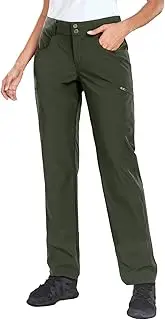 [Holipick] Women's Hiking Cargo Pants Lightweight Quick Dry Waterproof Outdoor Camping Travel Golf Pants with Pockets UPF 50+