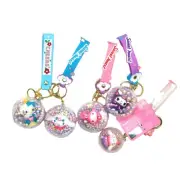 Sanrio Hello Kitty Kuromi Cinnamoroll My Melody Keyring Key Chain Kids AU STOCK