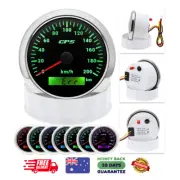85mm GPS Speedometer Gauge 0-200km/h Odometer For Car Truck Motorcycle Boat
