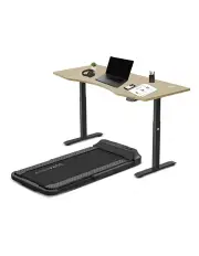 [Lifespan Fitness] V-Fold Treadmill with Ergo Desk 1500mm in Oak