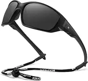 [Bircen] Sport Polarized Sunglasses for Men - Women:UV Protection Shades for Fishing Driving Cycling Running