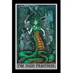 THE HIGH PRIESTESS: TAROT CARD NOTEBOOK