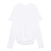 [COMME des GARCONS] Polyester Smooth Square T-Shirt
