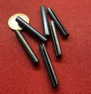 Steel Slotted Roll Spring Pin, 1/4" Dia x 1 5/8" Length, 125 pcs