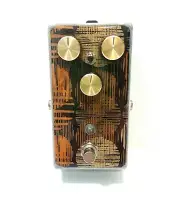 Dirty Grind Overdrive Hand Wired Pedal EarthQuaker White Light Clone