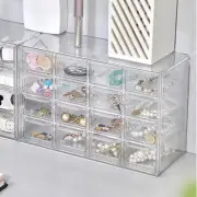 Mini Drawer Organizer Beads Organizer Box Earring Storage Box for Women Girls