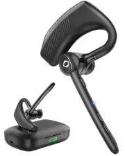 Bluetooth Headset Wireless Earpiece Microphone 180H Playtime 1000mAh Wireless...