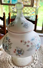 Exquisite Large Hand Painted Porcelain China Ginger Jar Nearly Translucent Vase