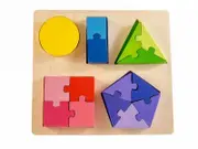 Kiddie Connect Jigsaw Shape Fraction Puzzle