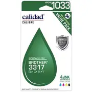 Calidad Brother LC-3317 Ink 4 Pack