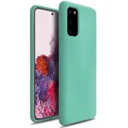 ZUSLAB Galaxy S20 FE 5G Case Nano Silicone Shockproof Gel Rubber Bumper Protective Cover for Samsung - Mint Green