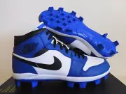 Nike Jordan 1 Retro Mcs Game Royal Blue-Black Baseball Cleats Sz 11 [AV5354-411]