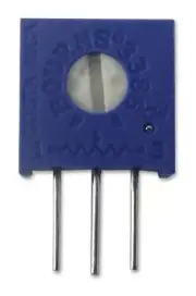 TRIMMER, POTENTIOMETER, 10K, 10%, 1TURN, TH, Trimmers, Variable Resistors