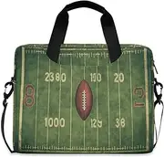 Quteprint Sport American Football 15.6 Inch Laptop Bag Briefcase for Business, Water-Resistant Computer Bag Fits 14-16 Inch Notebook for Men Women, Office Travel Work Backpack, Multi, 40x7.5x30cm