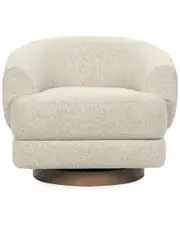 Classic Home Chassia Upholstered Swivel Accent Chair