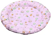 Cool Mat for Dogs | Round Non-Slip Pet Reusable Training Mat - Portable & Washable Pet Blanket for Pets Puppy Dog Kennels Crates