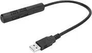 XIASABA USB Microphone for Live Broadcast Conference Office Business and Game On Desktop Computer with 360 Degree Full Direction Anti Noise True Sound Reproduction Flat Wide Frequ