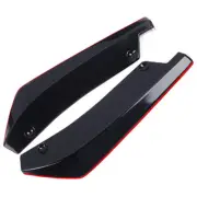 Car Rear Bumper Lip Diffuser Splitter Canard Protector Winglet Anti Scratch Pair (for: Mitsubishi)