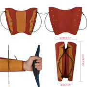 Archery Arm Guard Leather Protector Gear Compound Recurve Bow Hunting Target
