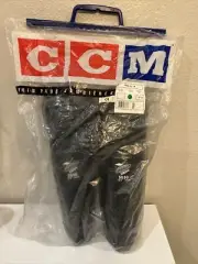 NEW CCM SHIN PADS GUARDS SG50 POWER LINE ICE ROLLER HOCKEY SIZE BOYS 12 1/2" NWT