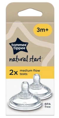 Tommee Tippee Nature start Advanced Anti-Colic Medium Flow Teats 3M+