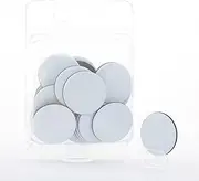 Value Pack of 24 - Dry Erase - Reusable - Blank 1" Circle Board Game Chits Tiles Counters Markers DIY D&D