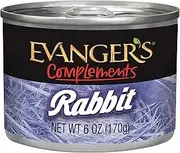 Evanger's Grain-Free Rabbit Canned Food (24 Pack)